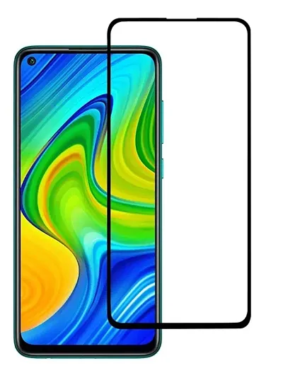 Premium 11D Tempered Glass for Redmi Note 9 Screen Guard Full HD Quality Edge to Edge Coverage