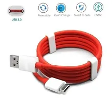 Compatible 30W WARP/6A DASH Type C charging charger cable Data Sync Fast Charging Cable Compatible for One Plus 8,8 PRO,7,7T,6T,6,5,5-thumb1