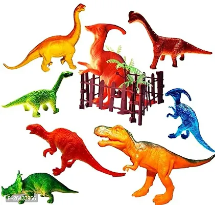 Dinosaurs Soft Toys For Kids Play Safely Toys 12Pcs