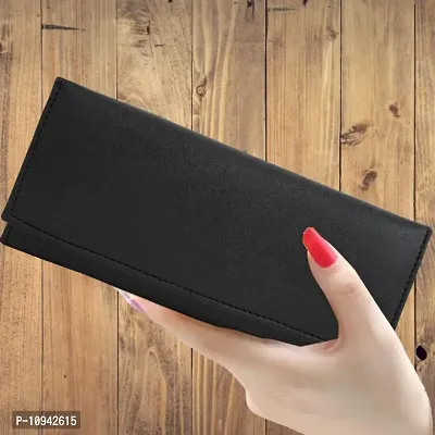 Women Evening/Party, Travel, Ethnic, Casual, Trendy, Formal Grey Artificial Leather Wallet-thumb4
