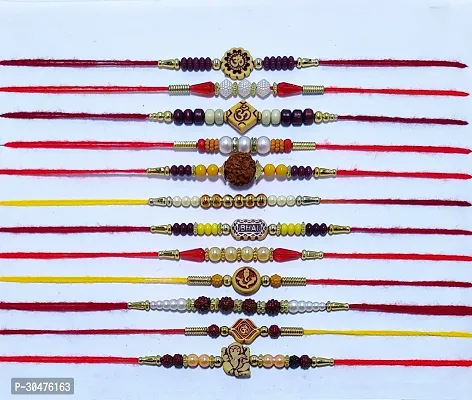 Designer Rakhi (Pack Of 12)-thumb0