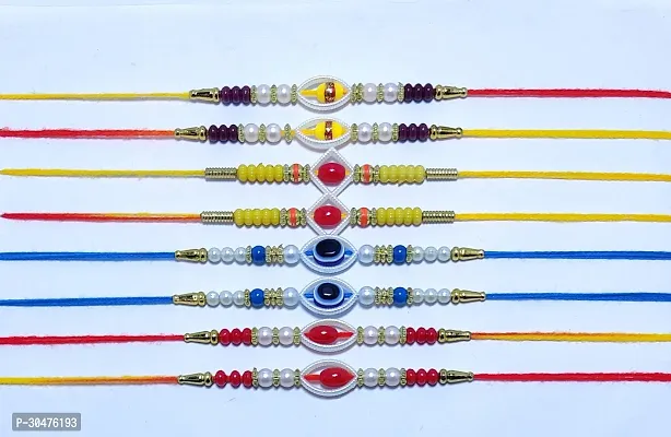 Designer Rakhi (Pack Of 8)-thumb0