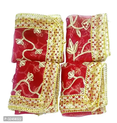 Religious Mata Ki Chunni Pack of 4-thumb0