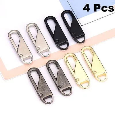 Zipper Pull Replacement, Detachable Zipper Pull Tabs Zipper Repair Kit for  Luggage Clothing Jackets Backpacks Boots