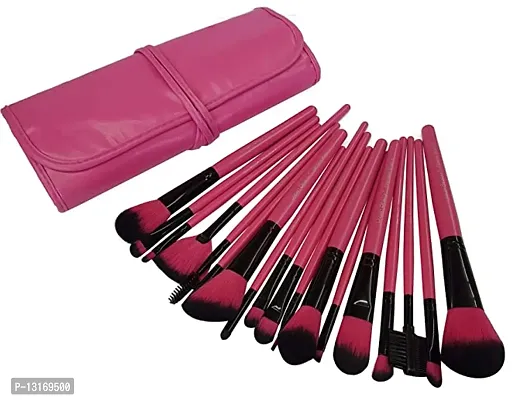 Urban Beauty 18 Piece Makeup Brush Set (Pink)-thumb0