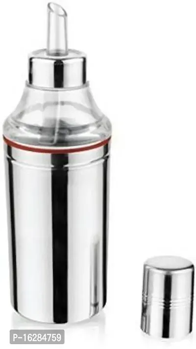 Ss Oil Dispenser Pack Of 1 Quantity 1000 ML Stainless Steel-thumb3