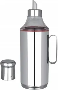 Useful Stainless Steel Oil Dispenser For Kitchen Pack Of 1-thumb1