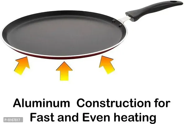 Essential Aluminium Non Stick Pack Of 1 Tawa-thumb3