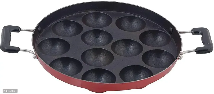 Essential Aluminium  Pack Of 1 Appam Patra Without Handle Lid