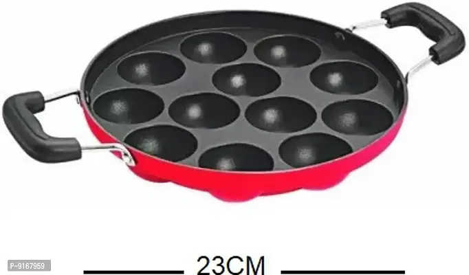 Essential Aluminium  Pack Of 1 Appam Patra With Handle Lid-thumb5