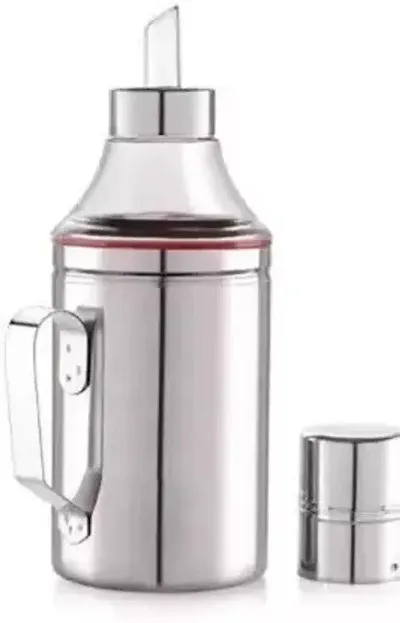 Nicolette presents Stainless Steel Oil Dispenser with Handle ? 1000 Ml