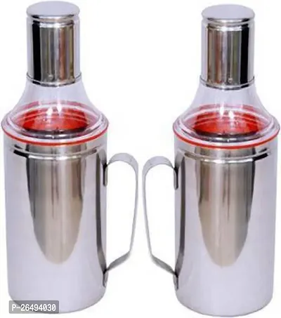 Useful Stainless Steel Oil Dispenser For Kitchen Pack Of 2-thumb3