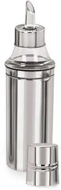 Ss Oil Dispenser Pack Of 1 Quantity 1000 ML Stainless Steel-thumb0