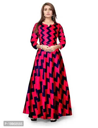 Stylish Rayon Printed Kurta For Women