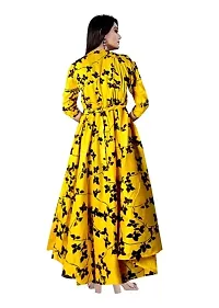 Stylish Rayon Printed Gown For Women-thumb1