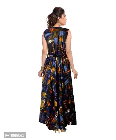 Stylish Rayon Printed Kurta For Women-thumb2