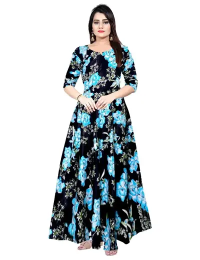 Jwf women's clearance maxi blue dress