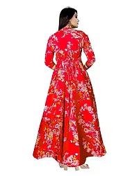 Stylish Rayon Printed Kurta For Women-thumb1