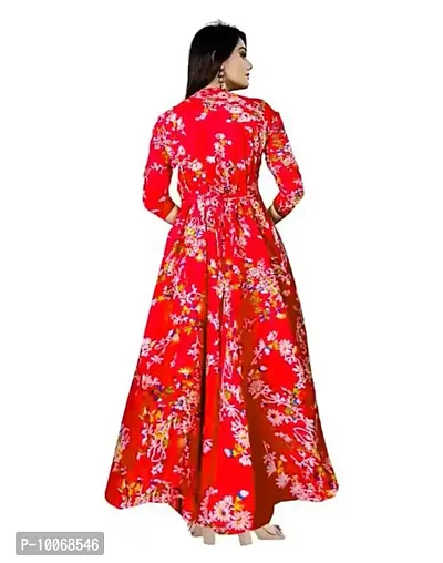 Stylish Rayon Printed Kurta For Women-thumb2