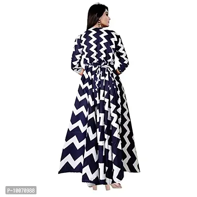 Stylish Rayon Self Design Gown For Women-thumb2