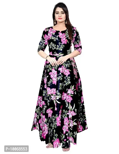 Stylish Rayon Printed Kurta For Women-thumb0