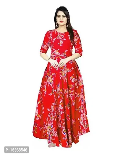 Stylish Rayon Printed Kurta For Women