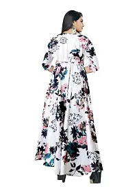 Stylish Rayon Printed Gown For Women-thumb1