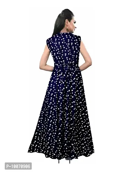 Stylish Rayon Printed Gown For Women-thumb2