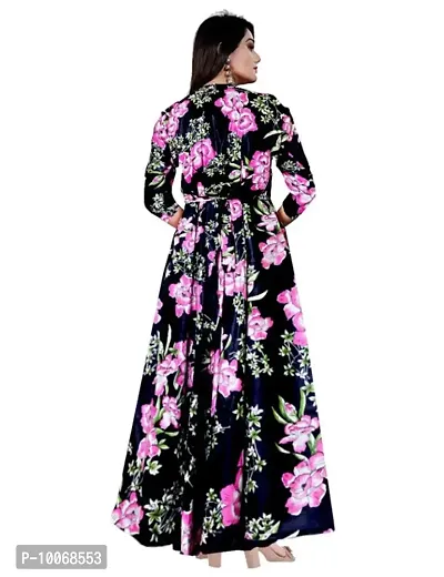 Stylish Rayon Printed Kurta For Women-thumb2