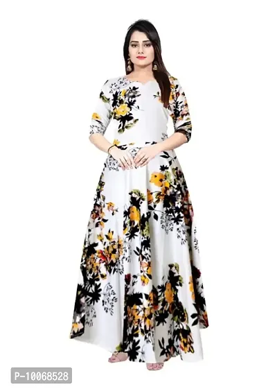 Stylish Rayon Printed Kurta For Women-thumb0