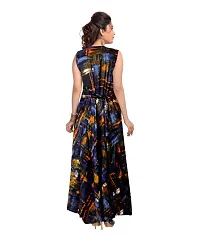 Stylish Rayon Printed Kurta For Women-thumb1