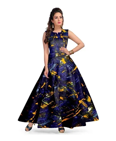 Women Rayon Printed Anarkali Kurta