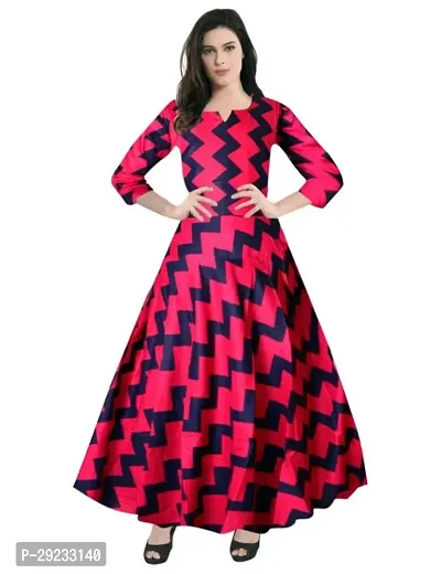 Stylist Rayon Printed Dresses For Women-thumb0