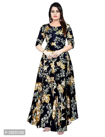 Stylist Rayon Printed Dresses For Women