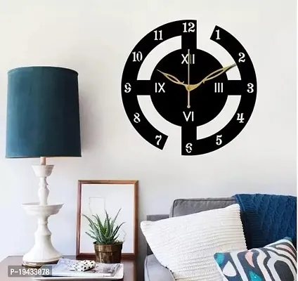 Designer Analog Wood Wall Clock-thumb0