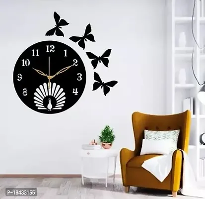 Designer Analog Wood Wall Clock-thumb0