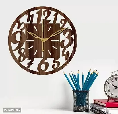 Designer Analog Wood Wall Clock