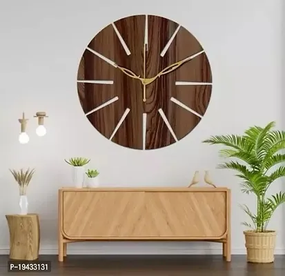 Designer Analog Wood Wall Clock-thumb0