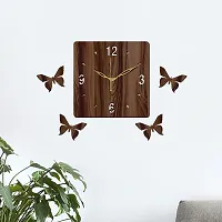 Designer Analog Wood Wall Clock-thumb1