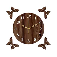 Designer Analog Wood Wall Clock-thumb3