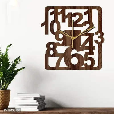 Designer Analog Wood Wall Clock