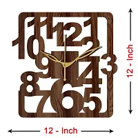 Designer Analog Wood Wall Clock-thumb2