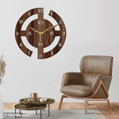 Designer Analog Wood Wall Clock-thumb3