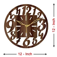 Designer Analog Wood Wall Clock-thumb3