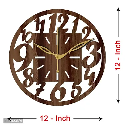 Designer Analog Wood Wall Clock-thumb4