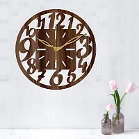 Designer Analog Wood Wall Clock-thumb2