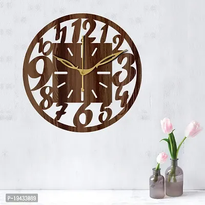 Designer Analog Wood Wall Clock-thumb3