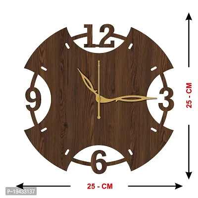 Designer Analog Wood Wall Clock-thumb2