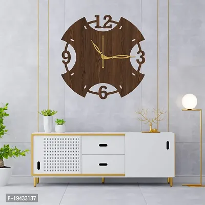 Designer Analog Wood Wall Clock-thumb3