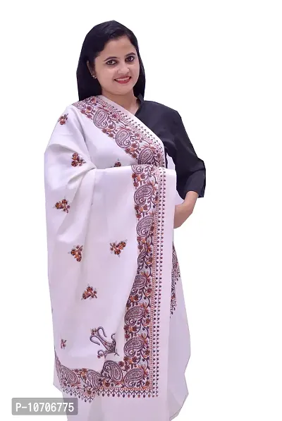 Indian Shawl Women?s Woollen Kashmiri Printed Shawl-thumb2